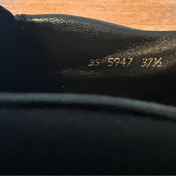 PRADA Linea Rossa Slip On Sneakers Black Nylon Slide On Size 37.5 Leather Trim - Picture 11 of 14